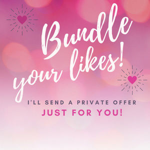Add 2+ items to a bundle - I'll send a discount!